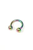 mix 316L anti alerjik cerrahi celik tragus helix dudak vücut halka piercing 