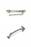 Ok figürlü gümüş tek earcuff küpe 