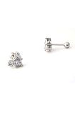 Gümüş Kalp Figürlü Tragus Piercing