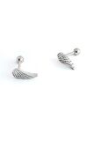 Melek Kanadı Figürlü 925ayar Gümüş Tragus Kıkırdak Piercing