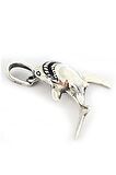 925ayar Gümüş Tasarım Küpek Balığı Kolye Ucu 
