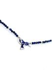 Lapis Lazuli Taşlı 925ayar Gümüş Tasarım Totem Kuşu Doğal Taş Kolye