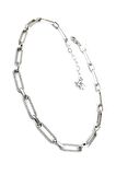Pırlanta Parlaklığında Zirkon Taşlı 925ayar Gümüş Tasarım Choker Kolye 