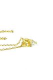 Sky Diamond Yellow Sitrin Taşlı 925ayar gümüş Damla Kolye