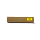 Sert Tamir Mumları 0181 Meşe Bejgri Koyu 8cm Sert Mum