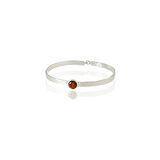 Kadir Jewellery 925 Ayar Gümüş Kaplama El İşçiliği Zirkon Taşlı Kadın Kelepçe Bilezik