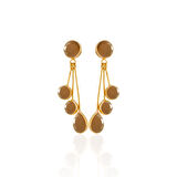 Kadir Jewellery22 Ayar Altın Kaplama Vintage Küpe -El İşçiliği Ve Hipoalerjenik Küpe