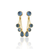 Kadir Jewellery22 Ayar Altın Kaplama Vintage Küpe -El İşçiliği Ve Hipoalerjenik Küpe