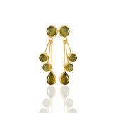 Kadir Jewellery22 Ayar Altın Kaplama Vintage Küpe -El İşçiliği Ve Hipoalerjenik Küpe