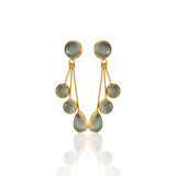 Kadir Jewellery22 Ayar Altın Kaplama Vintage Küpe -El İşçiliği Ve Hipoalerjenik Küpe