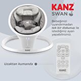 Kanz Swan Oyuncaklı Elektrikli Sallanan Ana Kucağı