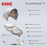Kanz Flamıngo Elektrikli Ana Kucagı Fume
