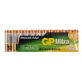 GP Ultra Alkalin AA Kalem Pil Value Pack 15AU-VS12 12'li