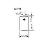 Tadıran SL750/S  1/2AA 3.6V Lithium Pil