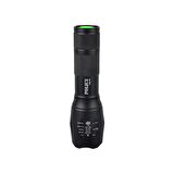 Police PS-44 CREE T6 LED + Zoom Şarj Edilebilir El Feneri