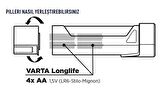 Varta 18646 Work Flex Teleskop Aydınlatma 5W Led Fener 4xAA