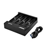 Xtar MC4S - Taşınabilir Li-ion Pil Şarj Cihazı - 4lü