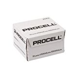 Procell İnce Kalem Endüstriyel Pil Alkaline AAA Size 10lu Kutu