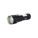 Police PS-357 Cob Led Zoom Şarjlı Şarjlı El Feneri