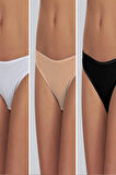 Kadın Basic Slip 5'li Paket 620