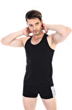 Erkek Ribana Spor Siyah Atlet 915