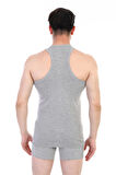 Erkek Ribana Spor Gri Atlet 915