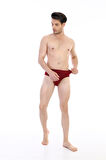 Erkek Süprem Bordo Slip 741