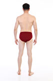 Erkek Süprem Bordo Slip 741