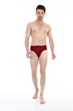 Erkek Süprem Bordo Slip 741