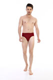 Erkek Süprem Bordo Slip 741