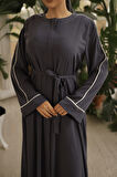  NİSSRA GİZLİ PATLI BİYELİ ABAYA KOL FERACE NSR505801