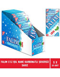 Falım Karbonatlı Ve Nane Aromalı Şekersiz Tatlandırıcılı Sakız (8 GR * 5) 20 Adet