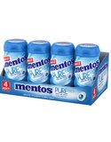 Mentos Pure Fresh Nane Aromalı Şekersiz Tatlandırıcılı Draje Sakız 60 GR X 4 Adet
