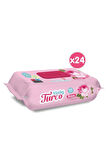 Baby Turco Gül Kokulu Islak Bebek Havlusu 24x90 Adet