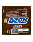 Snickers Yer Fıstıklı Çikolata 50 GR * 24 Adet