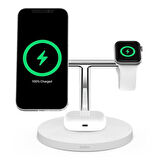 Belkin Boostcharge Pro Qi2 15W 3in1 Magsafe Şarj Standı WIZ009VFWH-V2 Beyaz