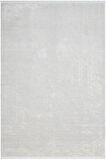 Elegance Eg014a Beyaz Halı Sedef Geometrik Detaylı Modern Viskon Doğal Iplik Bambu Halı Tozu Az