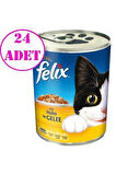 Purina Felix Tavuklu Kedi Konservesi 400 Gr 24 Adet