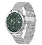 LACOSTE 2011338 Orjinal Ürün Belgeli, Garantili Lacoste Erkek Gümüş Kol Saati