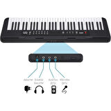 Jwin Elektronik Org Siyah 61 Tuş Hassasiyetli