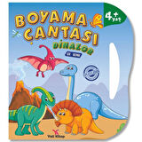 Yeti Kitap Boyama Çantası Dinazor