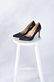 Kadın Stiletto Lacivert