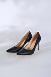 Kadın Stiletto Lacivert