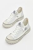 Kadın Kalın Taban Converse Beyaz