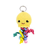 Amigurumi Ahtapot Anahtarlık