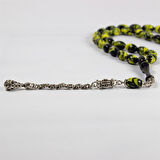 Fatih Erbabacan Sarı Siyah Arizona Kehribar Tesbih