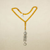 Kapsül Model Sıkma Kehribar Tesbih