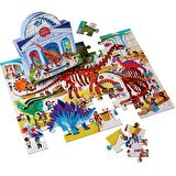 Crocodile Creek Müzede Bir Gün Puzzle - 48 Parça - Dinozor