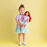 Bebeğim ve Ben Elbise - Lila Unicorn