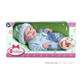 Berenguer Gerçekçi Yenidoğan Oyuncak Mini Erkek Bebek 24 cm - Mavi
